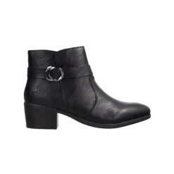 Bottines*Rieker Street Black