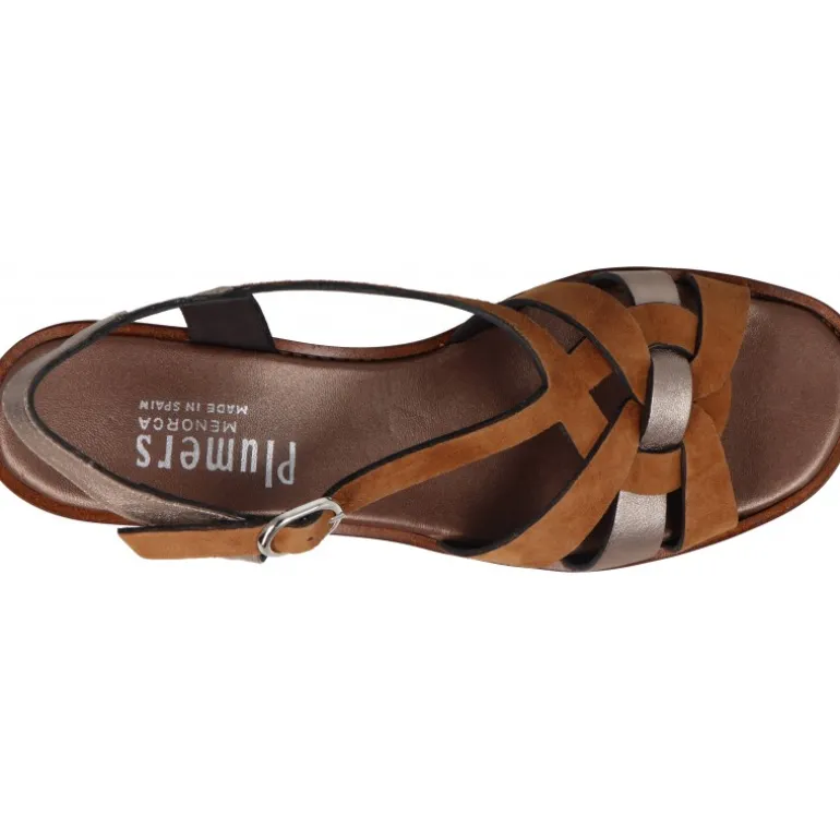 Sandales*Plumers Susi Ante Brandy