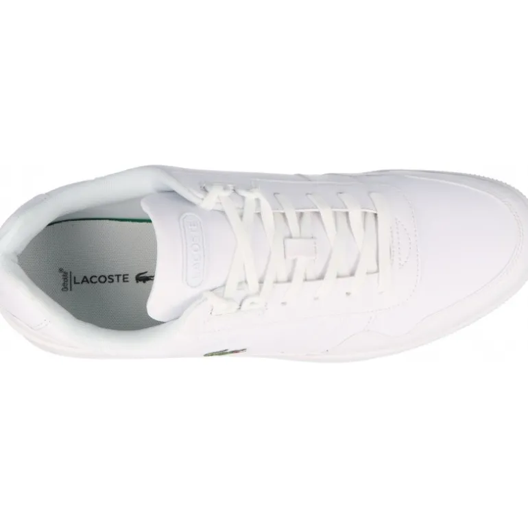 Sneakers*Lacoste T Clip Suede Blanc 23