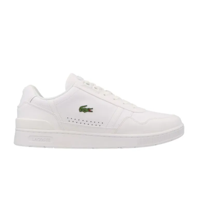 Sneakers*Lacoste T Clip Suede Blanc 23