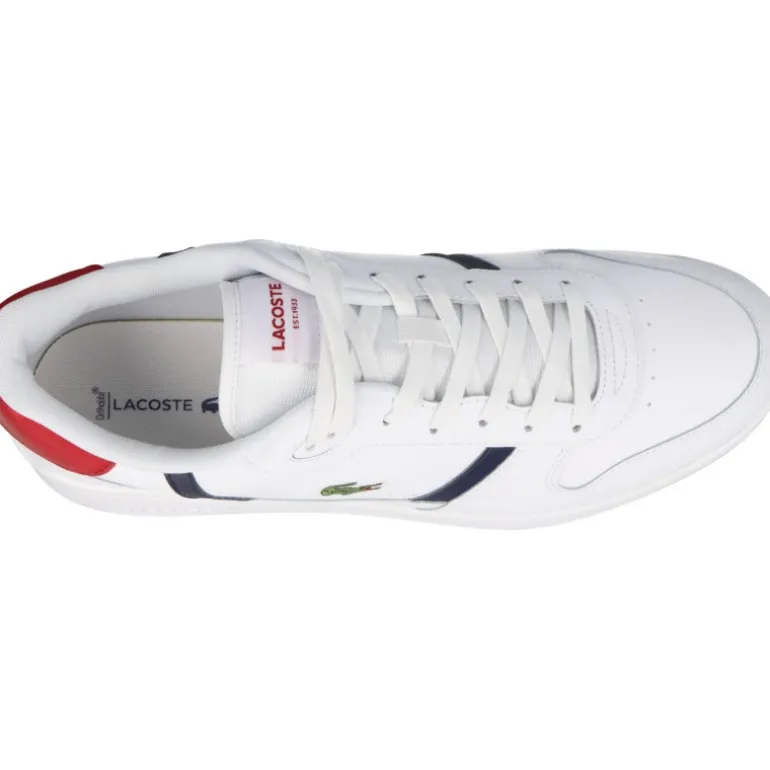 Sneakers*Lacoste T Clip White Navy Red