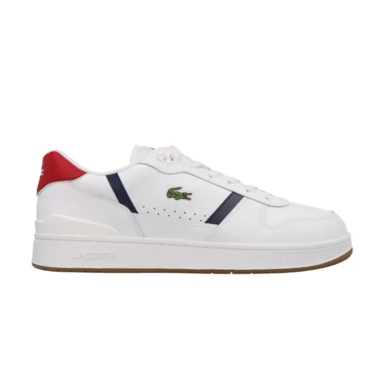 Sneakers*Lacoste T Clip White Navy Red
