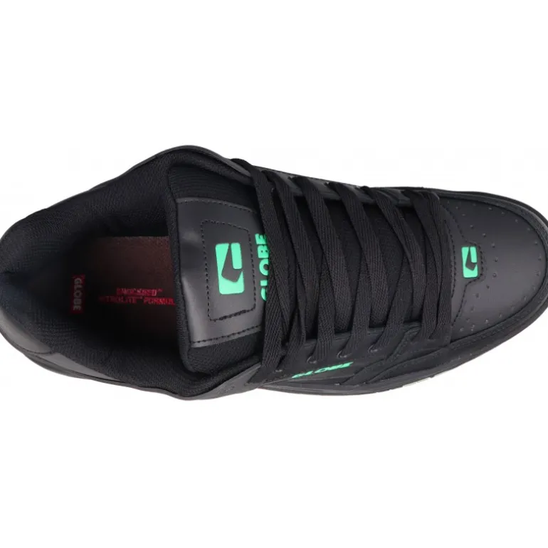 Sneakers*Globe Tilt Black Green Mosaic