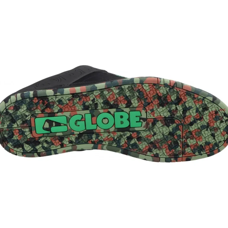 Sneakers*Globe Tilt Black Green Mosaic