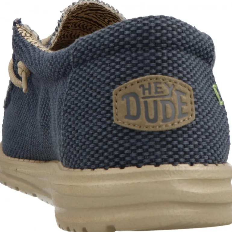 Bateau*HeyDude Wally Braided Blue Night
