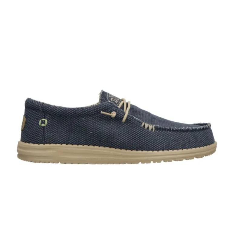 Bateau*HeyDude Wally Braided Blue Night