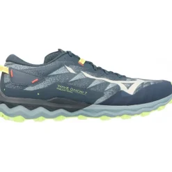 Montagne|Running*Mizuno Wave Daichi 7 Orion Blue/Misty Blue/Neo Lime
