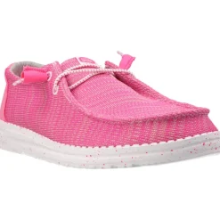 Mocassins*HeyDude Wendy Sport Mesh Bright Pink