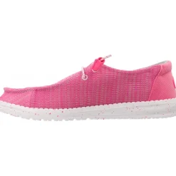Mocassins*HeyDude Wendy Sport Mesh Bright Pink