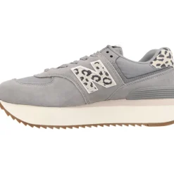 Sneakers*New balance WL574 Gris/Léopard