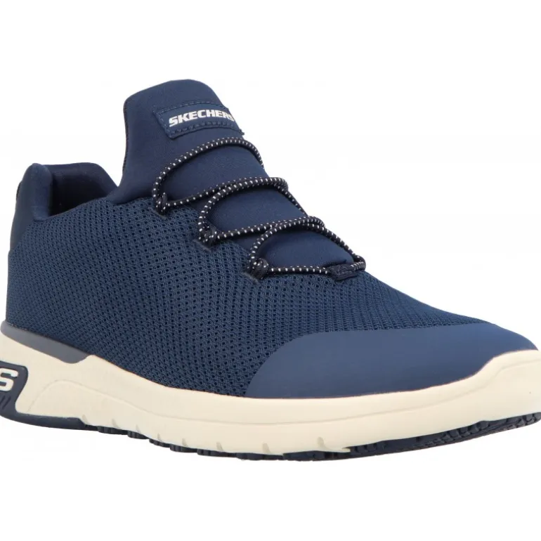 Baskets*Skechers Work Marsing Waiola SR NVY