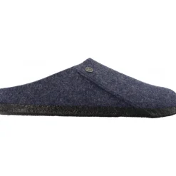 Chaussons*Birkenstock Zermatt Dark Blue Felt